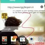 Опубликован скриншот интерфейса смартфона LG G3