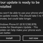 Microsoft выпустила обновление для Windows Phone 8.1 Preview for Developers