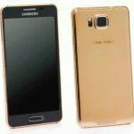 Goldgenie выпустила Samsung Galaxy Alpha в золотом корпусе