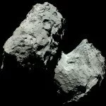 Камера Розетты видит комету в красочных оттенках серого
